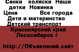 Санки - коляски “Наши детки“ Новинка 2017 › Цена ­ 4 090 - Все города Дети и материнство » Детский транспорт   . Красноярский край,Лесосибирск г.